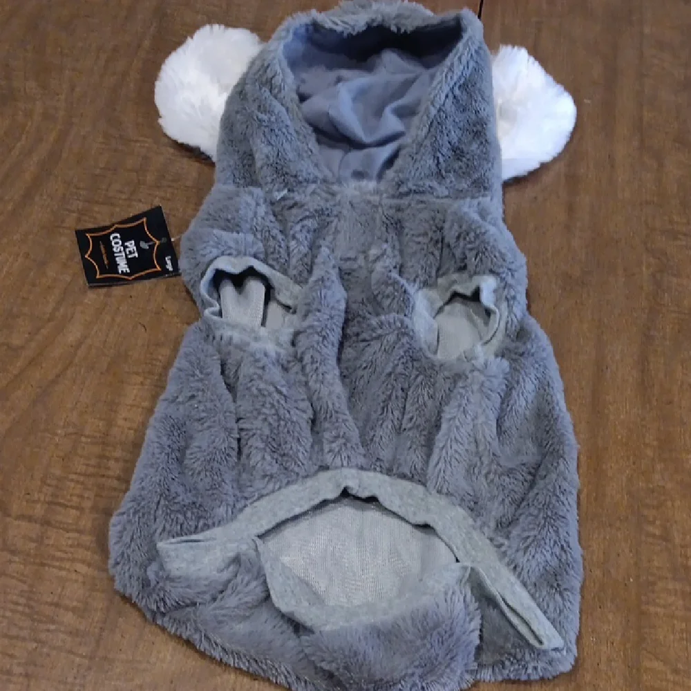 Gray and White Koala Pet Costume